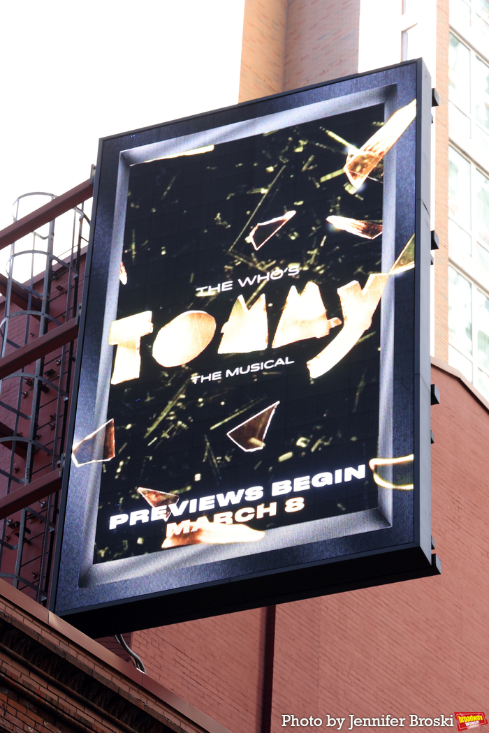 Up on the Marquee: THE WHO'S TOMMY Image