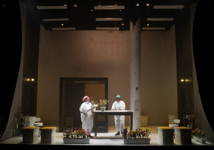 Photos: First Look at Taylor Schilling & More in THE APIARY at Second Stage Image