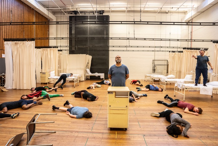 Photos: Inside Rehearsal For NYE at the National Theatre Image