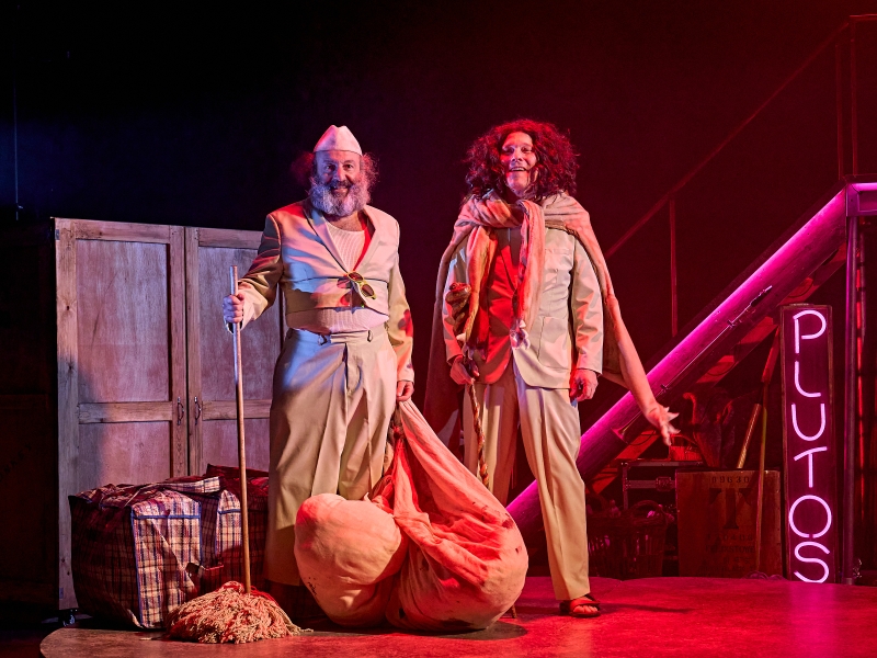 Review: THE FROGS, Kiln Theatre Image