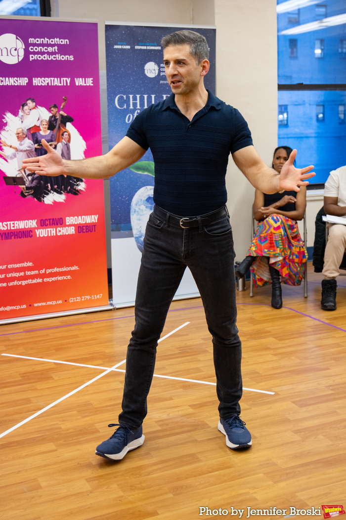 Photos: Go Inside Rehearsals for Manhattan Concert Productions' CHILDREN OF EDEN Image