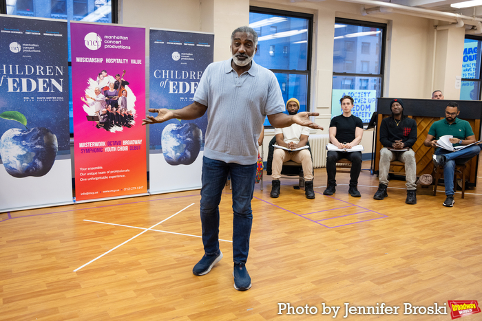 Photos: Go Inside Rehearsals for Manhattan Concert Productions' CHILDREN OF EDEN Image