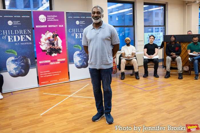 Photos: Go Inside Rehearsals for Manhattan Concert Productions' CHILDREN OF EDEN Image