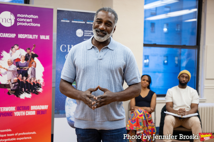 Photos: Go Inside Rehearsals for Manhattan Concert Productions' CHILDREN OF EDEN Image