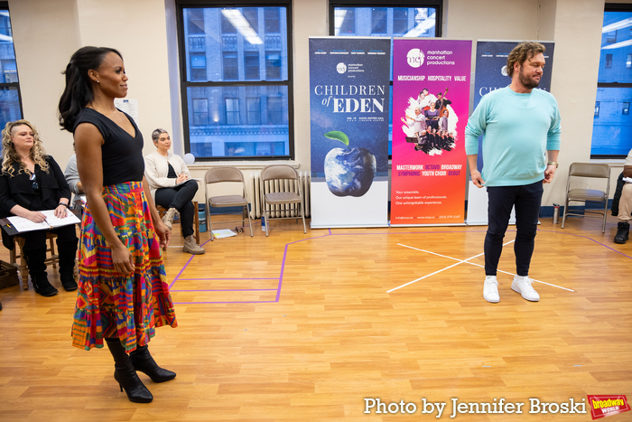Photos: Go Inside Rehearsals for Manhattan Concert Productions' CHILDREN OF EDEN Image