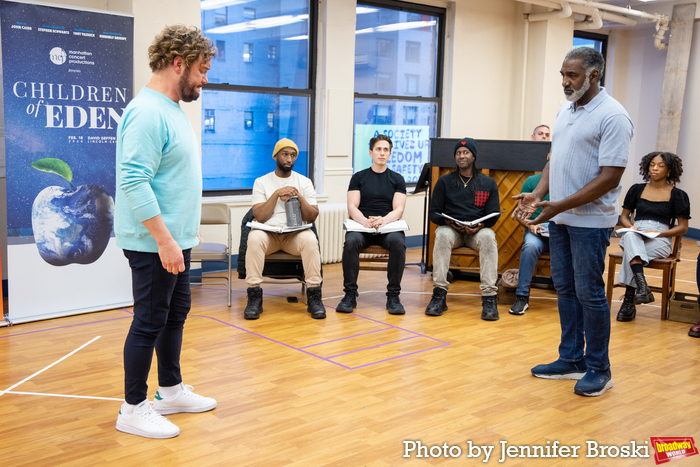 Photos: Go Inside Rehearsals for Manhattan Concert Productions' CHILDREN OF EDEN Image