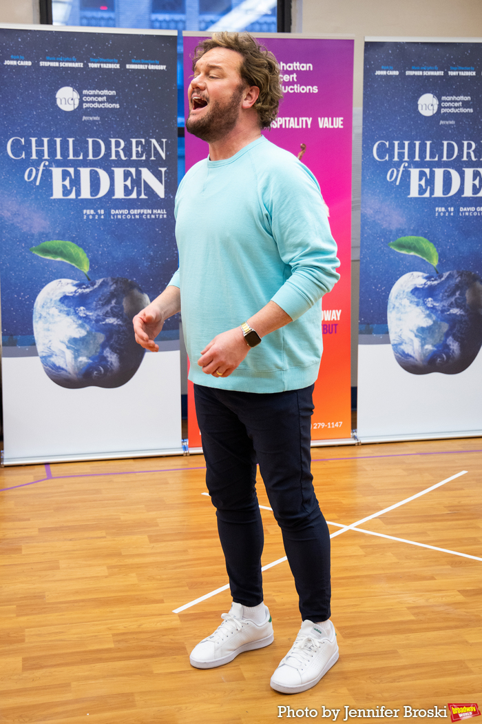 Photos: Go Inside Rehearsals for Manhattan Concert Productions' CHILDREN OF EDEN Image