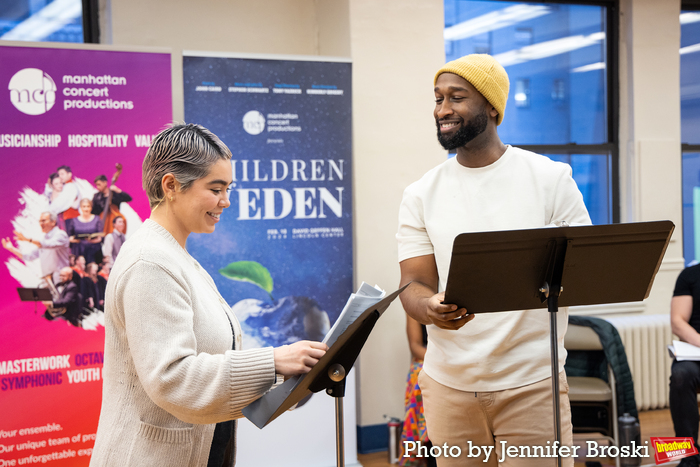Photos: Go Inside Rehearsals for Manhattan Concert Productions' CHILDREN OF EDEN Image