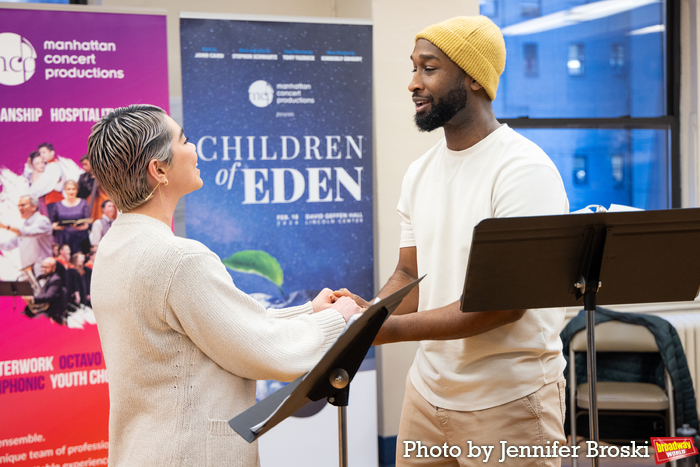 Photos: Go Inside Rehearsals for Manhattan Concert Productions' CHILDREN OF EDEN Image