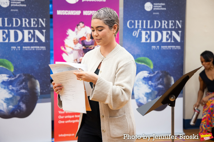 Photos: Go Inside Rehearsals for Manhattan Concert Productions' CHILDREN OF EDEN Image