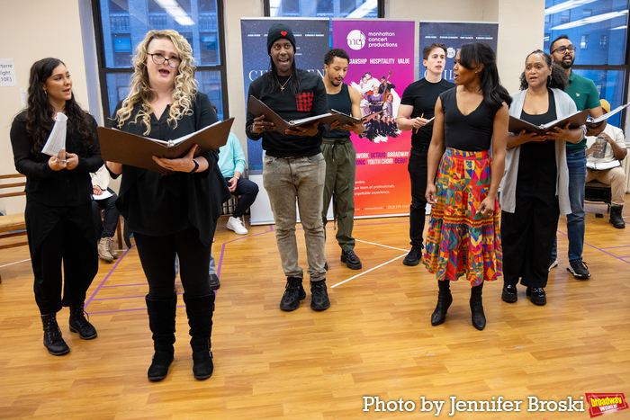 Photos: Go Inside Rehearsals for Manhattan Concert Productions' CHILDREN OF EDEN Image