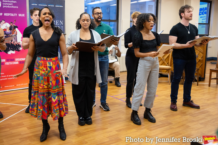 Photos: Go Inside Rehearsals for Manhattan Concert Productions' CHILDREN OF EDEN Image