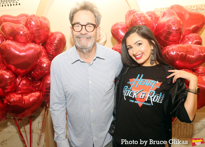 Huey Lewis and Abby DePhillips Photo