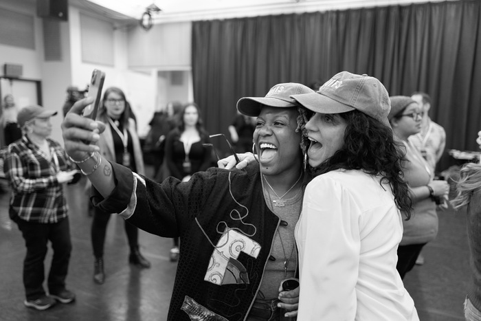 Photos: Hillary Clinton Joins the Cast of SUFFS For First Rehearsal Image