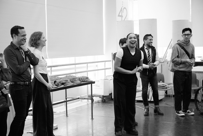 Photos: Hillary Clinton Joins the Cast of SUFFS For First Rehearsal Image