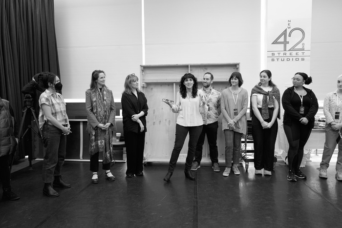 Photos: Hillary Clinton Joins the Cast of SUFFS For First Rehearsal Image