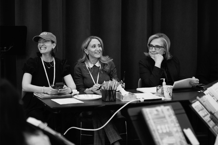 Photos: Hillary Clinton Joins the Cast of SUFFS For First Rehearsal Image