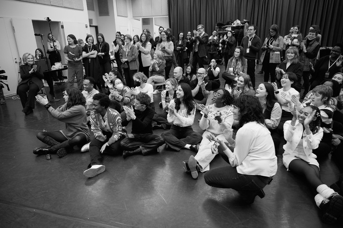 Photos: Hillary Clinton Joins the Cast of SUFFS For First Rehearsal Image