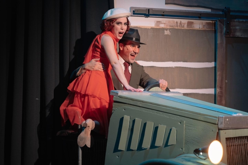 Francesca Noe and Nick Gehring's On-Stage Chemistry Brings The Sizzle to BONNIE & CLYDE 