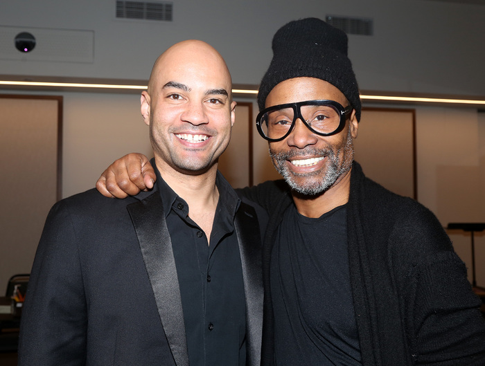 Nicholas Christopher and Billy Porter Photo