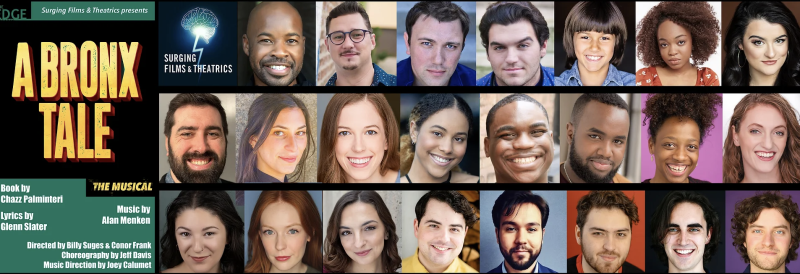 Full Cast and Creative Team Set for Regional Premiere of A BRONX TALE at Surging Films & Theatrics Image