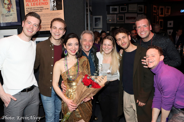 Julie Benko & Harmony cast including Sean Bell, Steven Telsey, Chip Zien, Lindsey Ket Photo