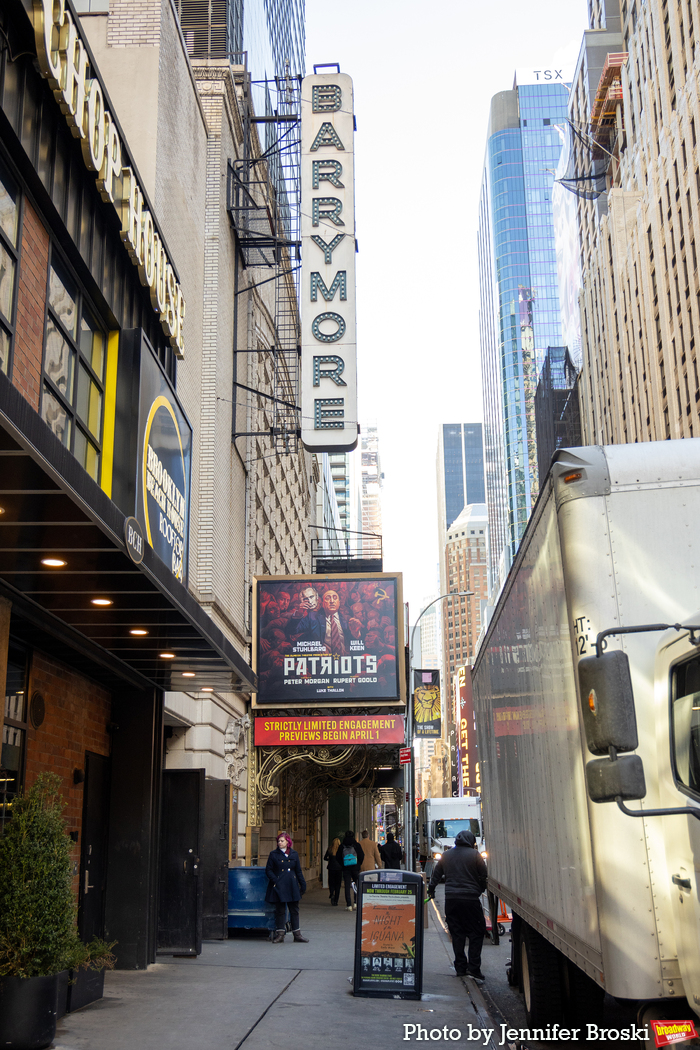 Up on the Marquee: PATRIOTS Image