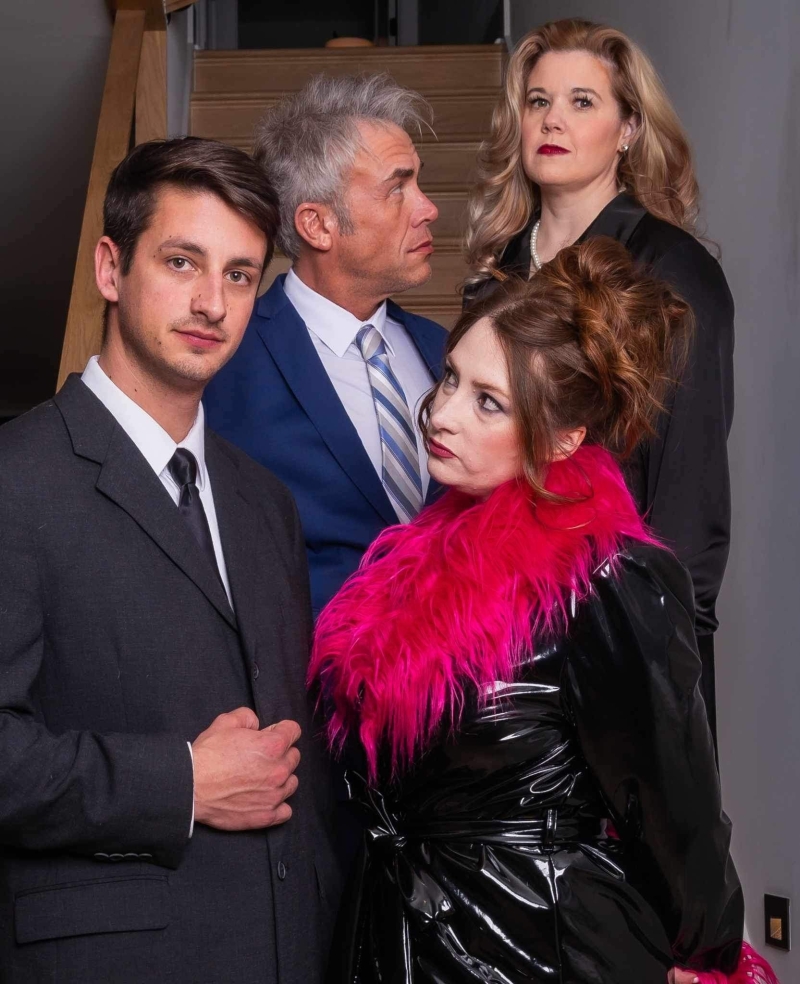 IS Productions' Inaugural Staging of Patrick Marber's CLOSER, or Four Brits Behaving Badly Image