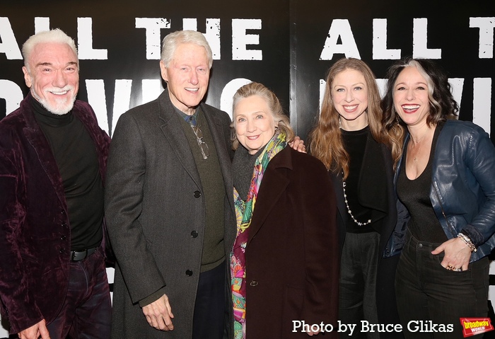 Photo: The Clintons Visit Patrick Page's ALL THE DEVILS ARE HERE Image