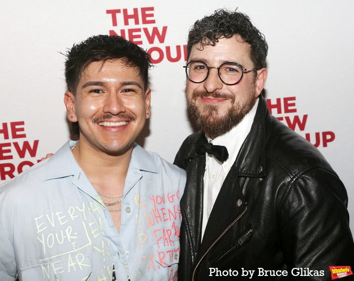 Assistant Director Moses Garcia and Playwright Jordan Seavey Photo
