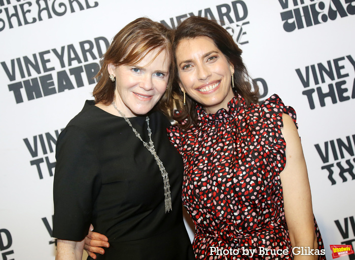 Maria Semple and Vineyard Theatre Artistic Director Sarah Stern Photo