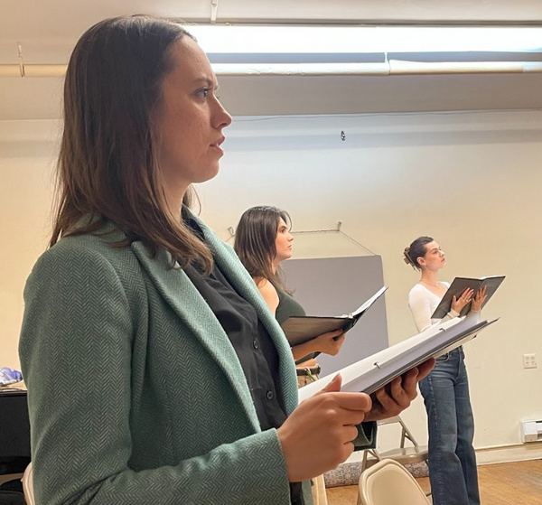 Photos: Inside Rehearsal for FIRST LADIES AND THE BIG WHITE LIE at Open Jar Studios Image