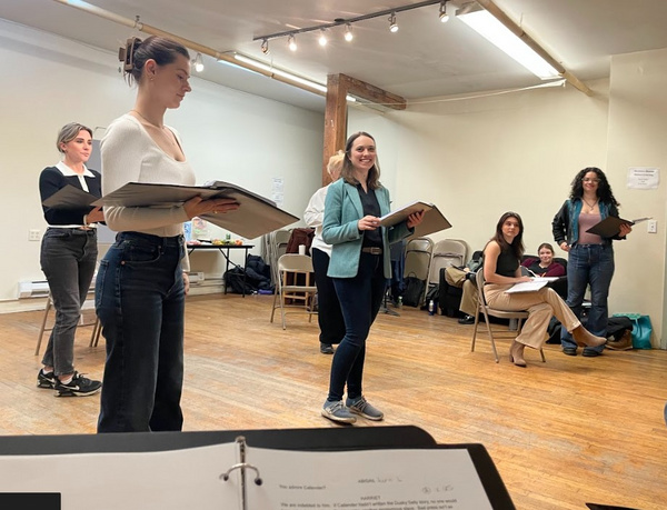 Photos: Inside Rehearsal for FIRST LADIES AND THE BIG WHITE LIE at Open Jar Studios 