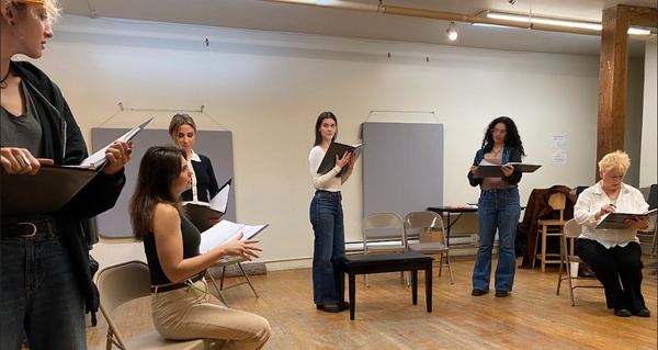 Photos: Inside Rehearsal for FIRST LADIES AND THE BIG WHITE LIE at Open Jar Studios Image