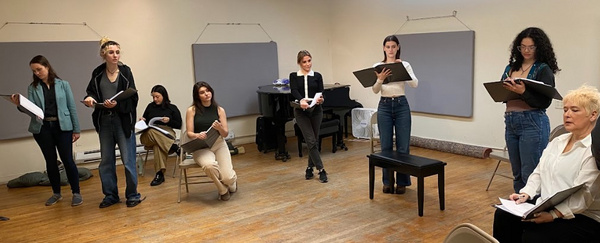Photos: Inside Rehearsal for FIRST LADIES AND THE BIG WHITE LIE at Open Jar Studios Image
