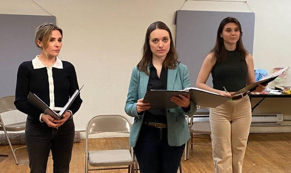 Photos: Inside Rehearsal for FIRST LADIES AND THE BIG WHITE LIE at Open Jar Studios Image