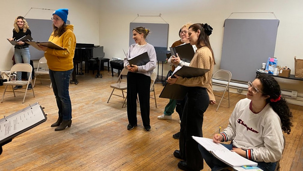 Photos: Inside Rehearsal for FIRST LADIES AND THE BIG WHITE LIE at Open Jar Studios Image