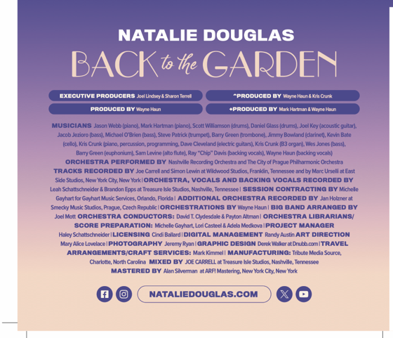 Album Review: Natalie Douglas BACK TO THE GARDEN Starts Club44 Pairing Well Image