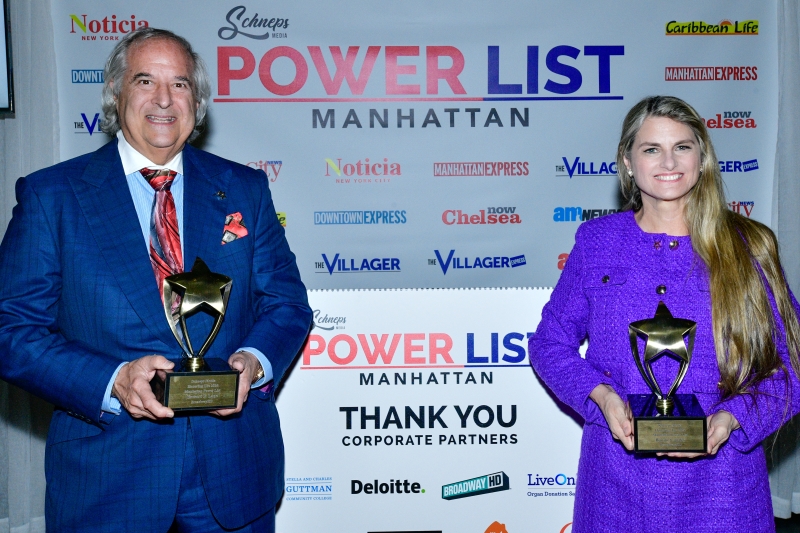 Bonnie Comley and Stewart F. Lane Honored by Schneps Media for 2024 Manhattan Power List 