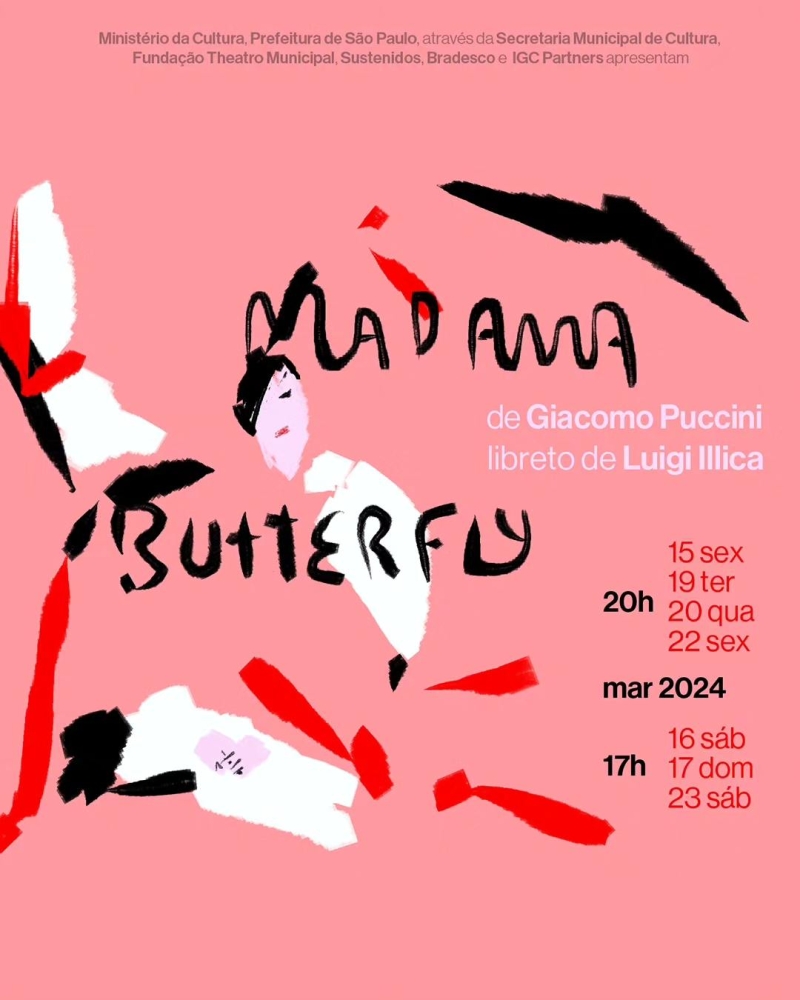 Bringing a horizon that dissolves and dialogue with cinema, Puccini 's MADAMA BUTTERFLY Opens Theatro Municipal (Sao Paulo) 2024 Season 