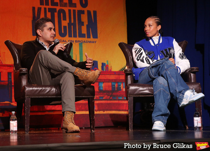 Photos: Alicia Keys & HELLS KITCHEN Company Get Ready for Broadway Image