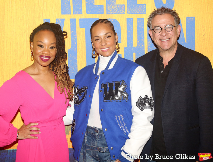 Choreographer Camille A. Brown, Composer/Producer Alicia Keys and Director Michael Gr Photo