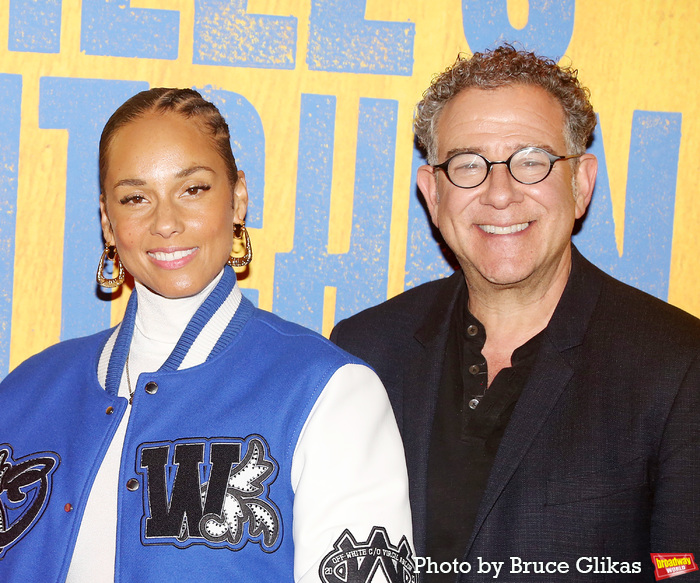 Composer/Producer Alicia Keys and Director Michael Greif Photo