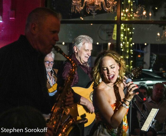 Photos: Dawn Derow & Peter Calo Bring A Troubadour Tribute To Cafe Centro 