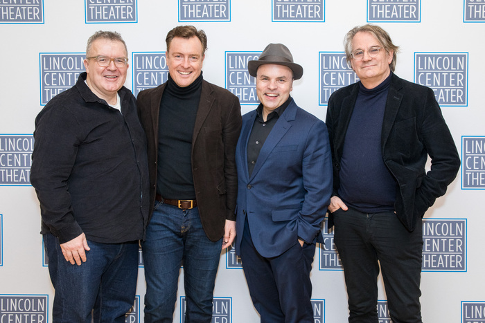 Tom Watson, Toby Stephens, J.T. Rogers and Bartlett Sher Photo