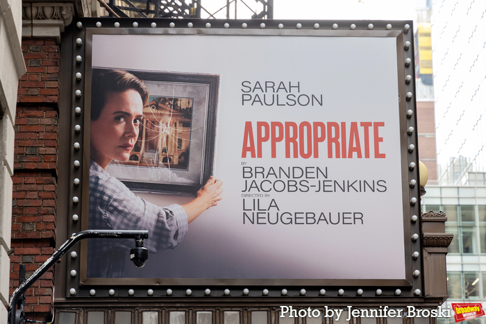 Up on the Marquee: APPROPRIATE Moves to the Belasco Theatre Image
