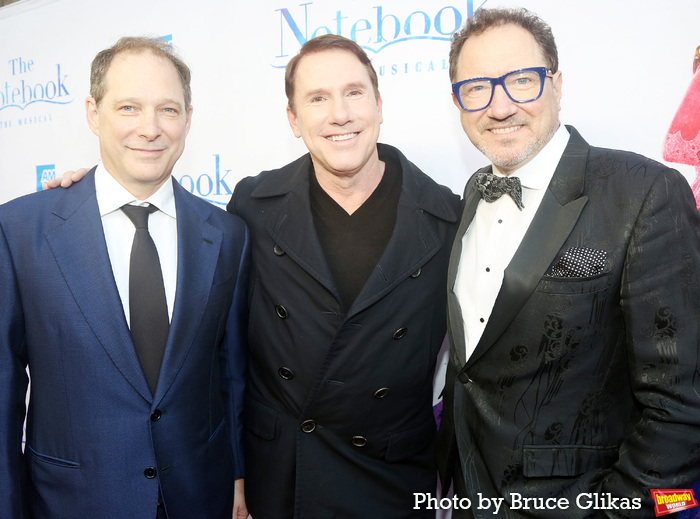 Producer Kurt Deutsch, Film Writer Nicholas Sparks and Producer Kevin McCollum Photo