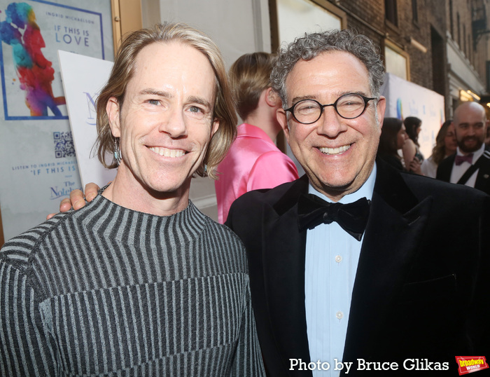 Shon Keane and Director Michael Greif  Photo