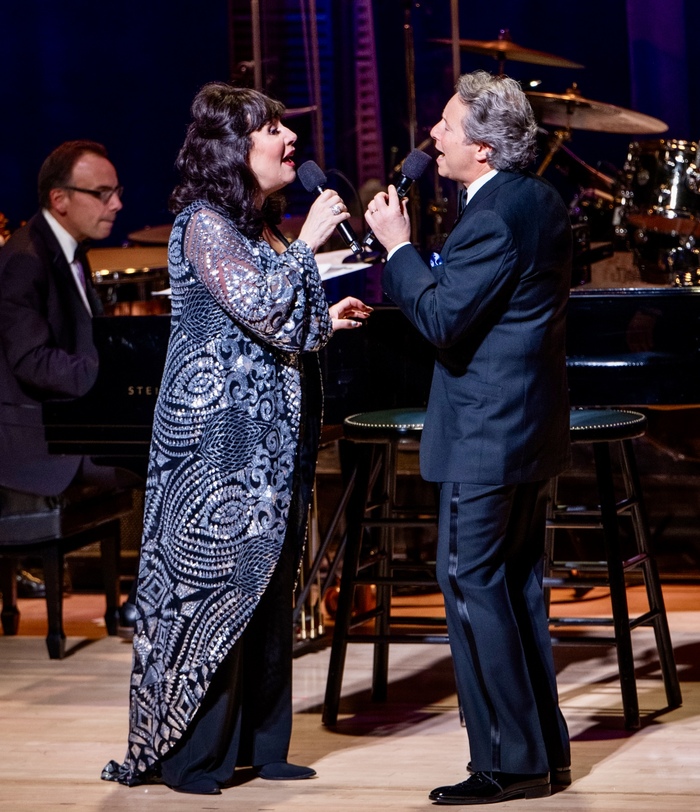 Photos: David Lawrence and Debbie Gravitte Perform A TOAST TO STEVE & EYDIE 