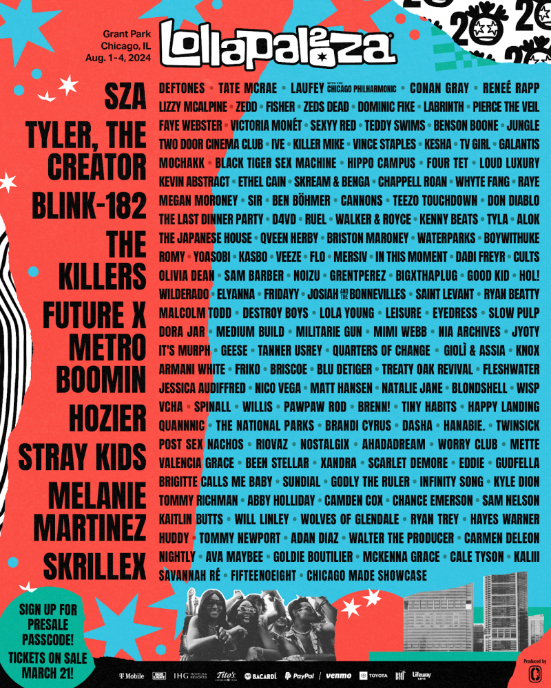 Reneé Rapp, SZA & More Set For Lollapalooza in Chicago 